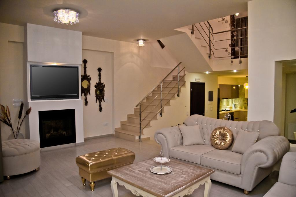 Sea View Beachfront Villa Maria Gouves Bagian luar foto