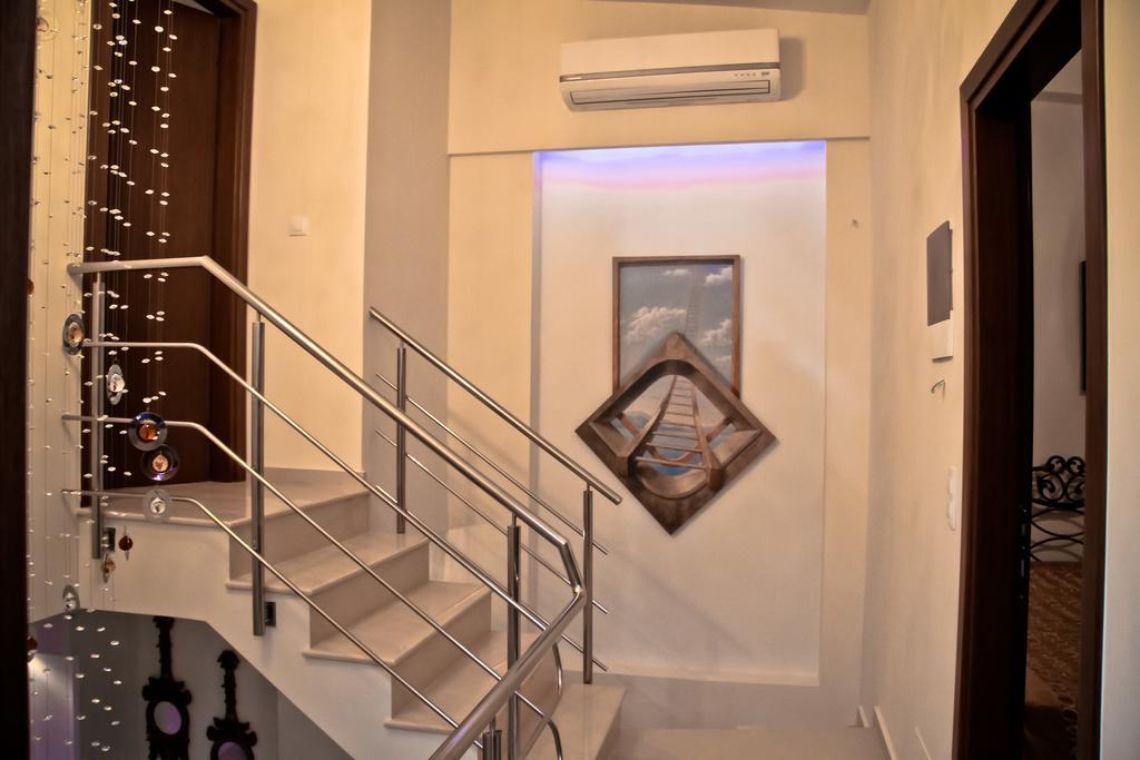 Sea View Beachfront Villa Maria Gouves Bagian luar foto