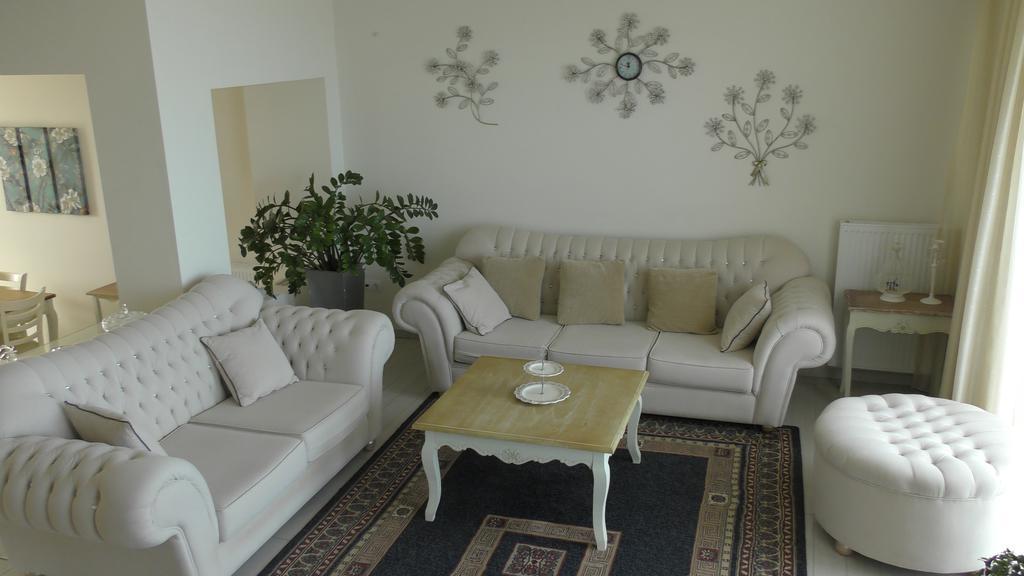 Sea View Beachfront Villa Maria Gouves Bagian luar foto