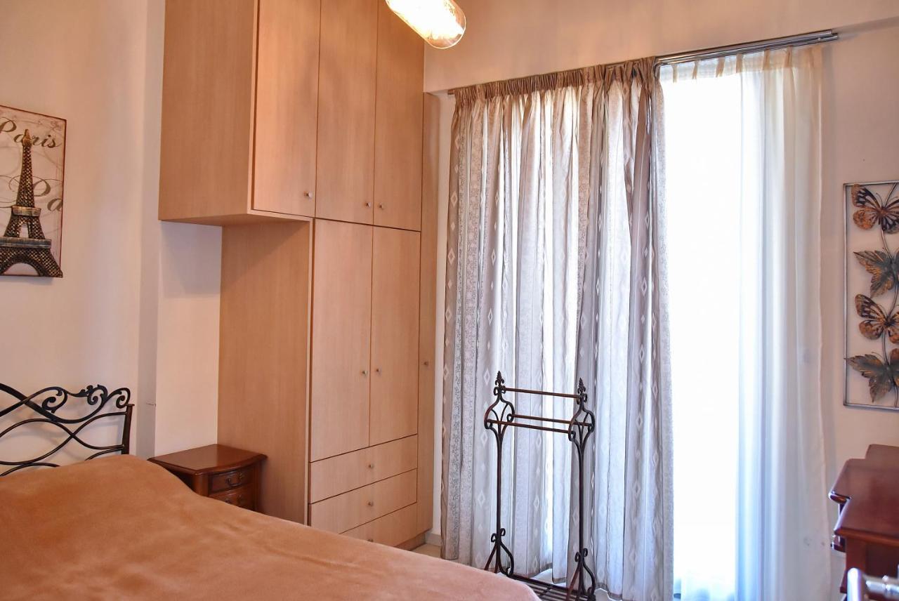 Sea View Beachfront Villa Maria Gouves Bagian luar foto